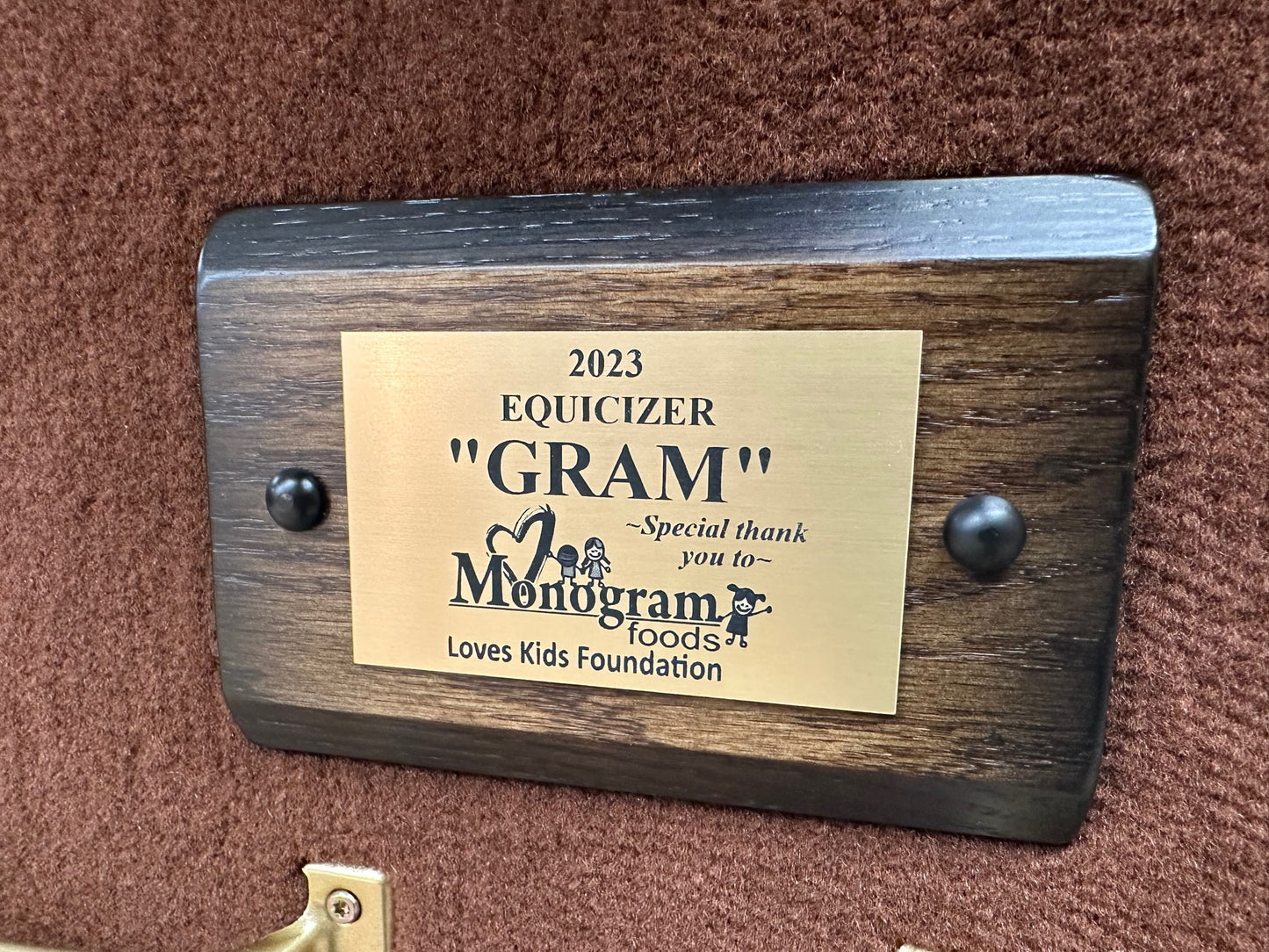 Equicizer - Engraved Name Plates
