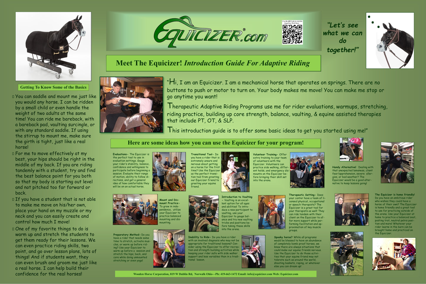 Equicizer Adaptive Riding Banner