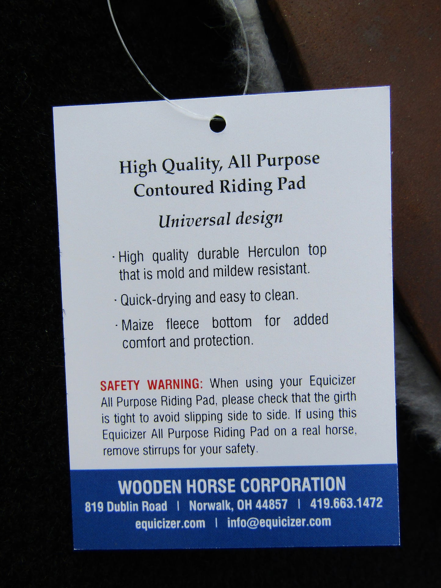 All Purpose 'Bareback' Riding Pad