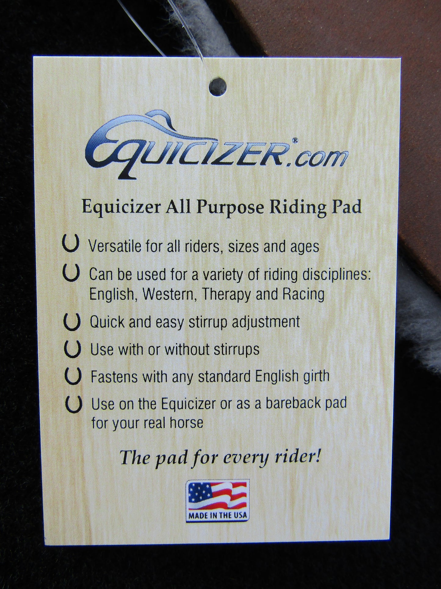 All Purpose 'Bareback' Riding Pad